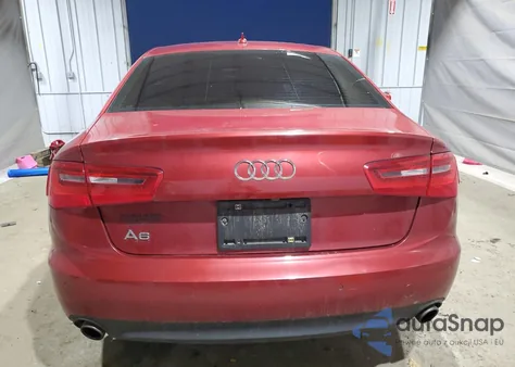2013 Audi A6 Premium Plus from USA, damaged, VIN WAUGFAFC7DN133302